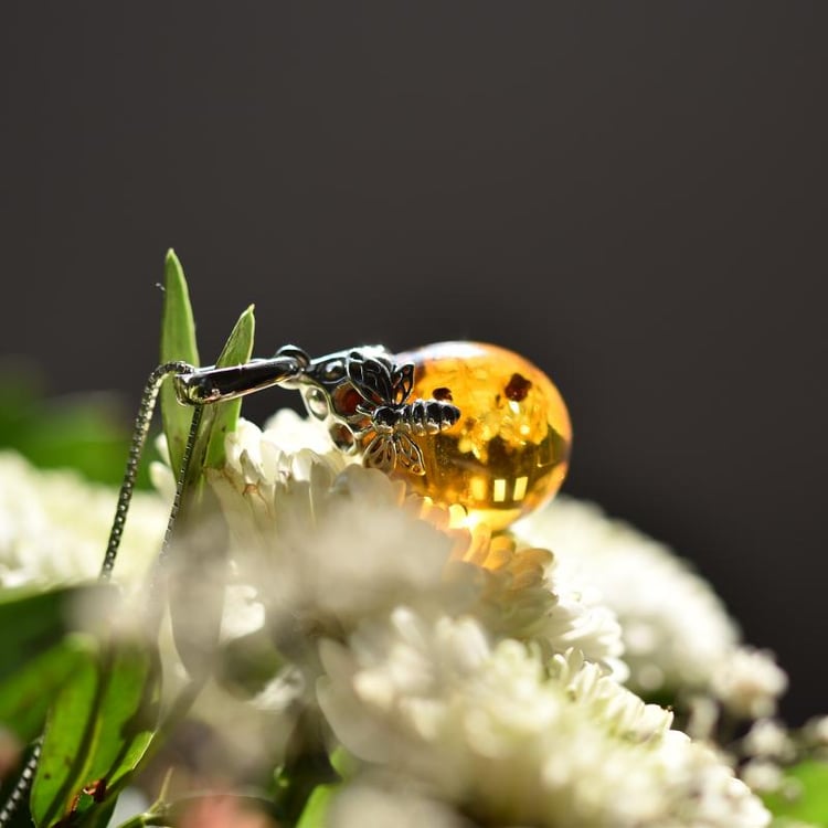 Jantárový prívesok 34186