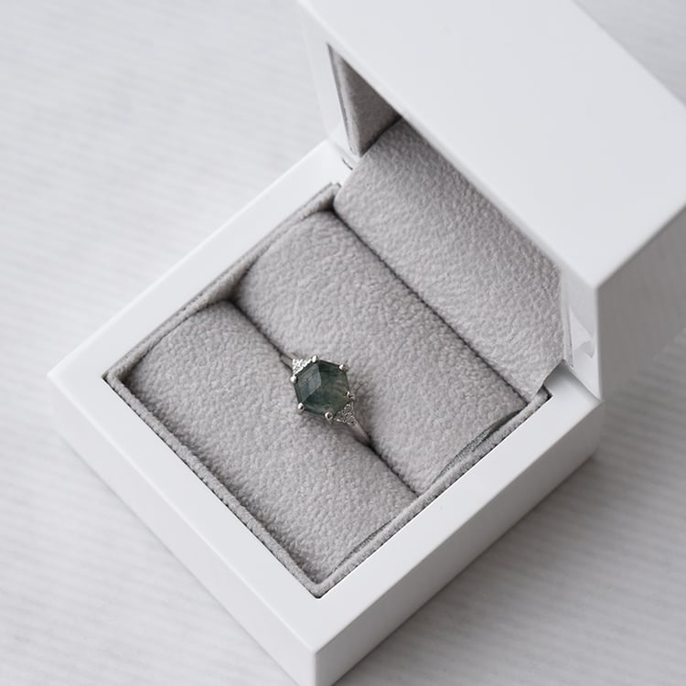 Unikátní prsteň s aghátom 71503