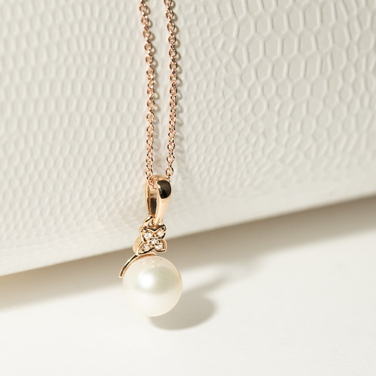 Perlový prívesok s diamantmi Laceen 134894