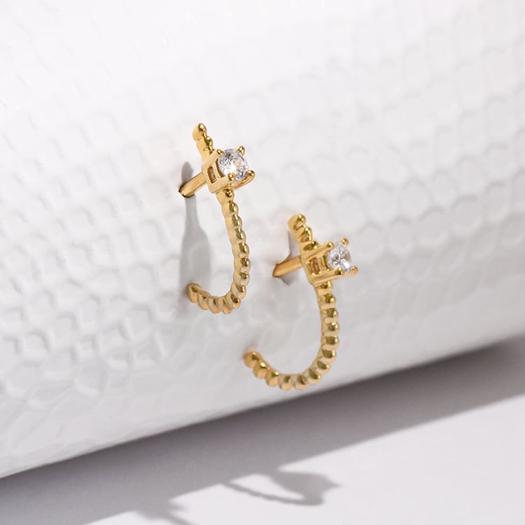 Guličkové náušnice s diamantmi Jelma 115952