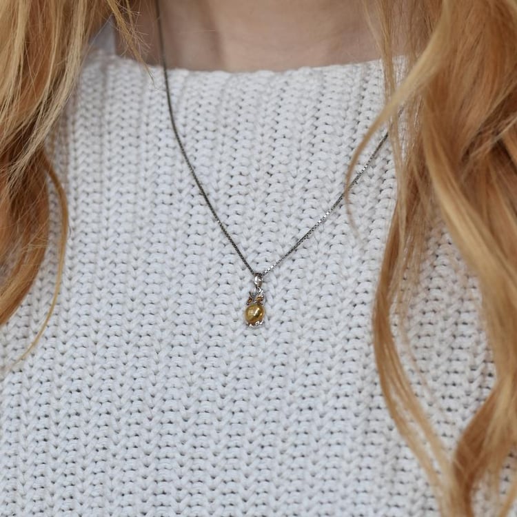 Náhrdleník s citrínom 28568