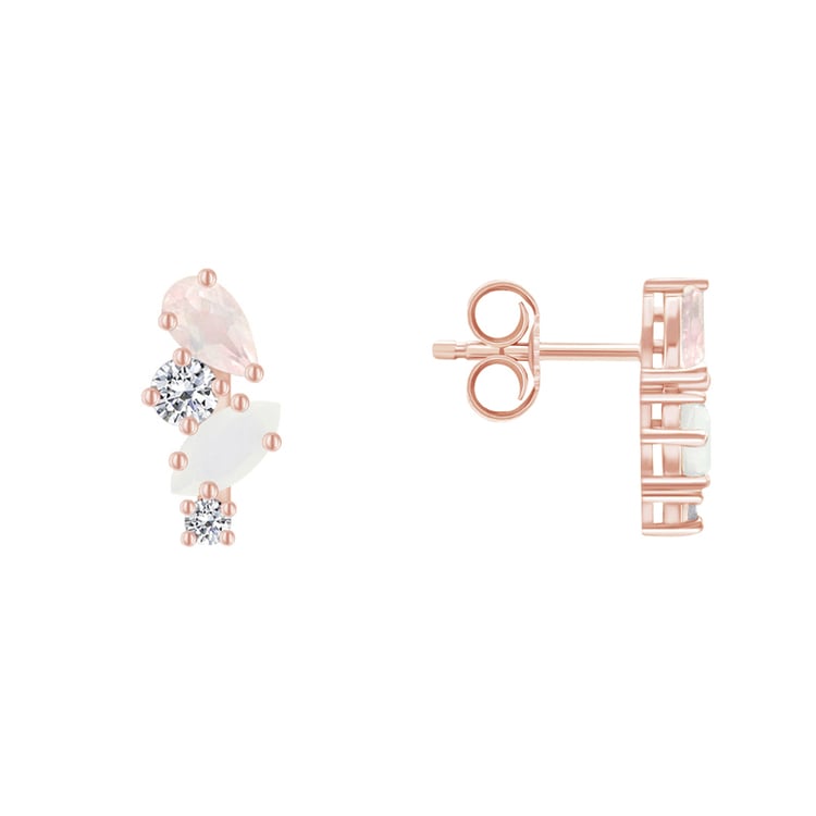 Pozlatené náušnice 89390