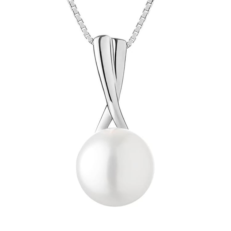 Perlový prívesok zo striebra 163874