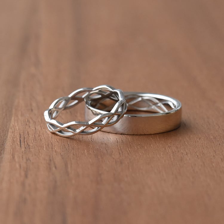 Zlaté snubné prstene 71343