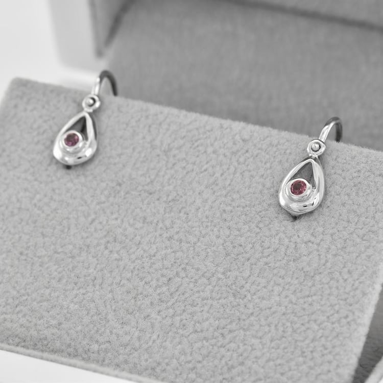 Náušnice s turmalínmi 40374