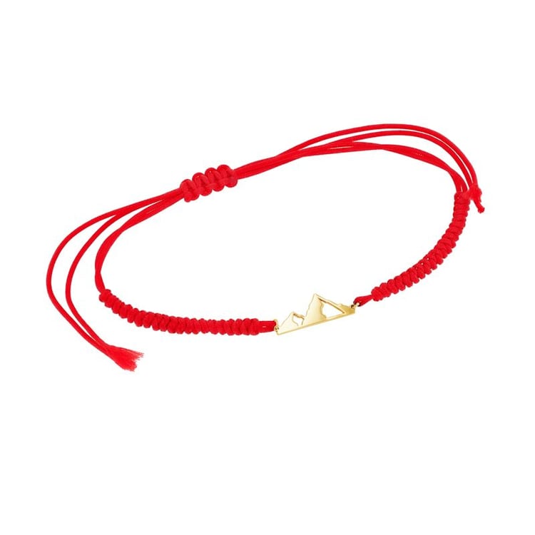 Povrázkový náramok s motívom hôr Montagne 108403