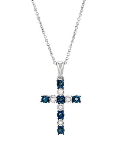 Diamantový náhrdelník kríž