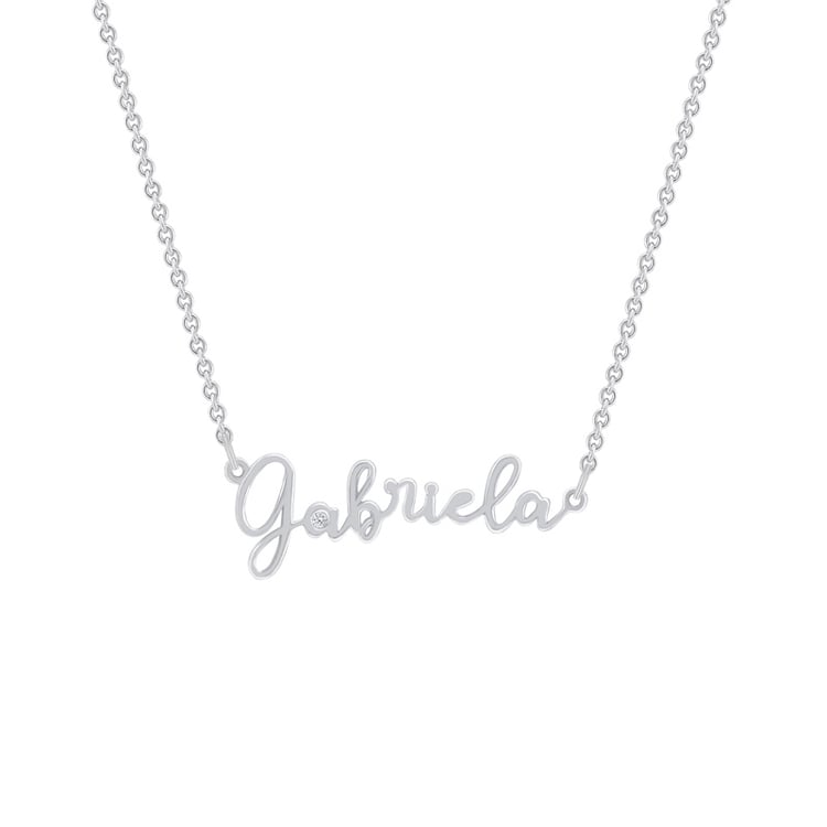 Zlatý náhrdelník s menom Gabriela
