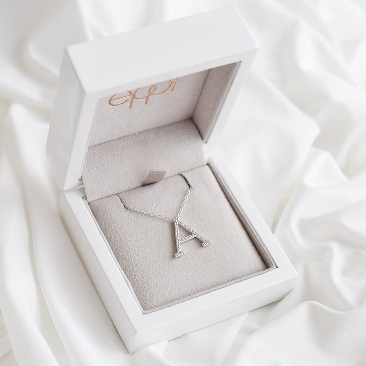 Zlatý diamantový personalizovaný náhrdelník 90490