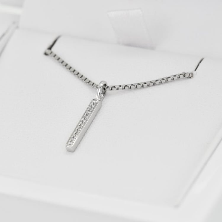 Jemný strieborný náhrdelník 20766