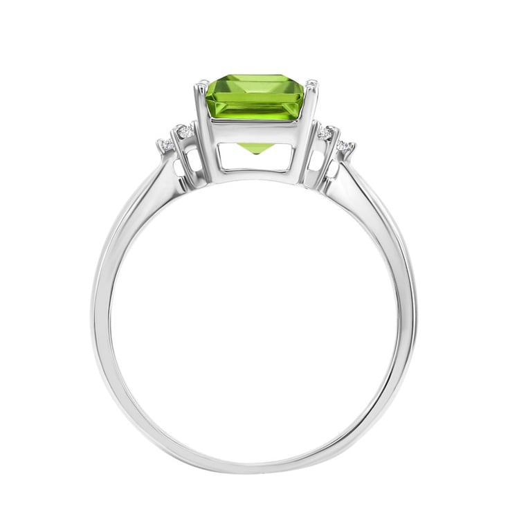 Zlatý prsteň s olivínom 31078