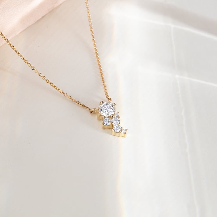 Kolekcia cluster šperkov s lab-grown diamantmi Ester 152015