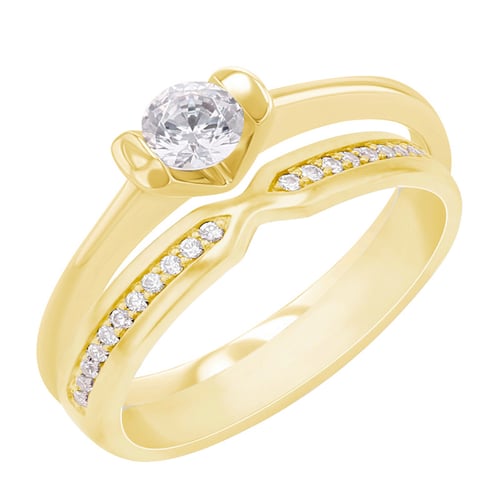 Set prsteňov s možnosťou výberu diamantu Celeste