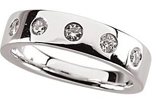 Diamantový prsteň zlatý 53187