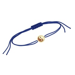 Povrázkový joga náramok so symbolom Jin Jang