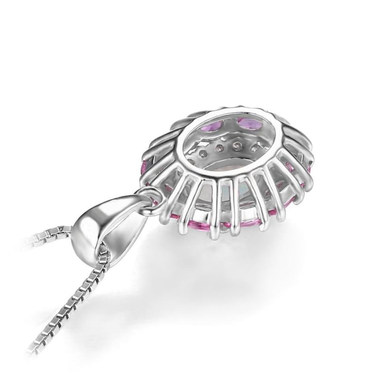 Opálový náhrdelník so zafírmi 20530