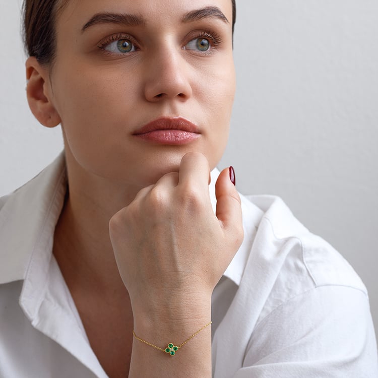 Smaragdový set šperkov s diamantmi Midora 147030