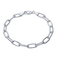 Strieborný pánský náramok Hevel