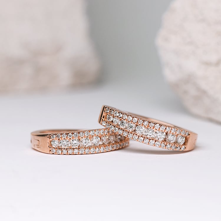 Náušnice s diamantmi Paulina 116057