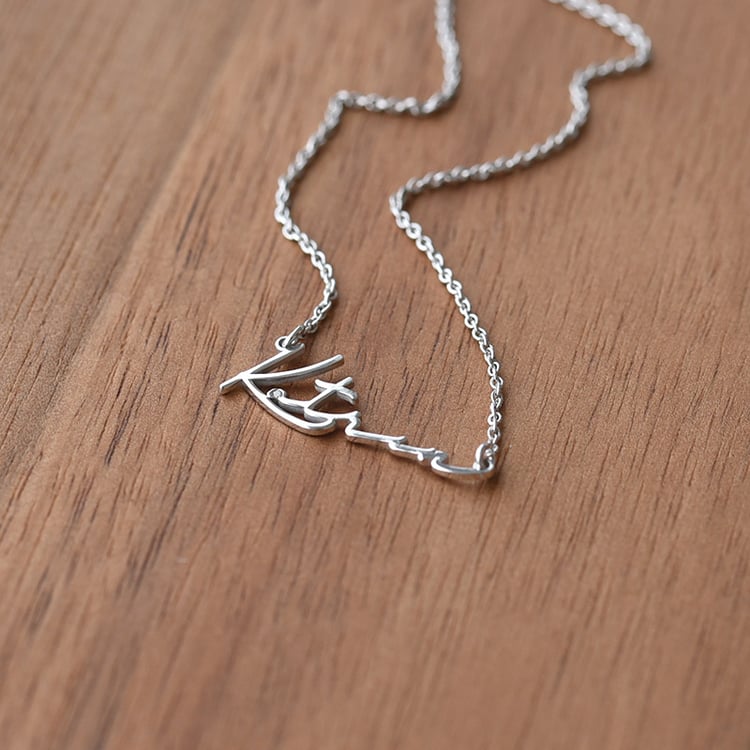 Zlatý náhrdelník s menom katrin 70863