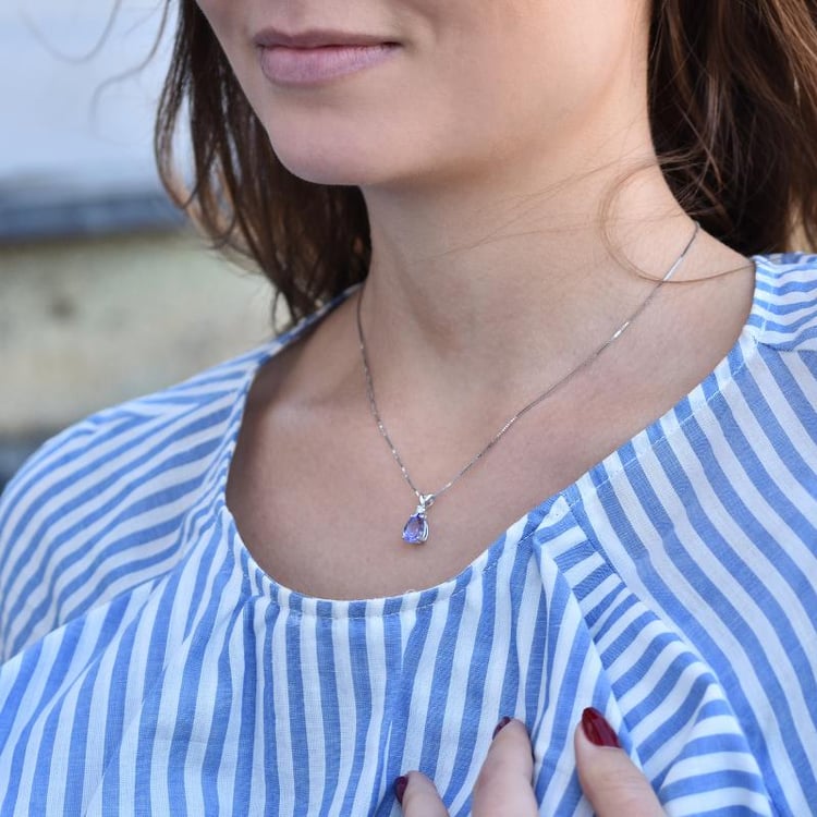 Tanzanitový prívesok 35881