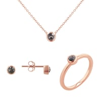 Kolekcia šperkov so salt and pepper diamantmi Jana