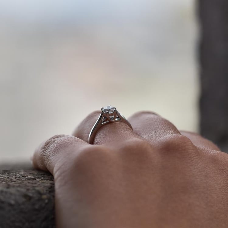 Diamantový zlatý prsteň 36786