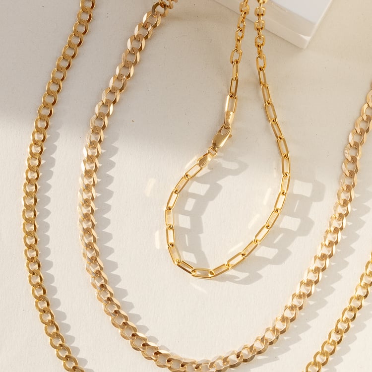 Masívna ankr retiazka 50 cm z 14k zlata 119668