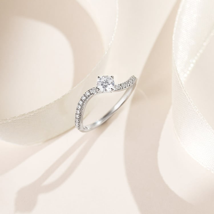 Zásnubný prsteň s lab-grown diamantom 155163