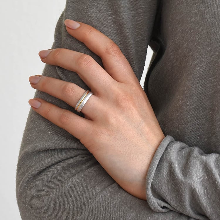 Dámský snubný prsteň 77715