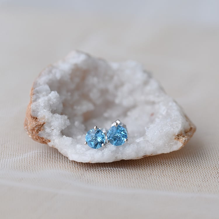 Náušnice s topásmi 65558