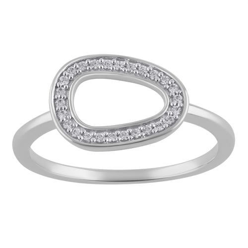 Zlatý prsteň s lab-grown diamantmi Terri