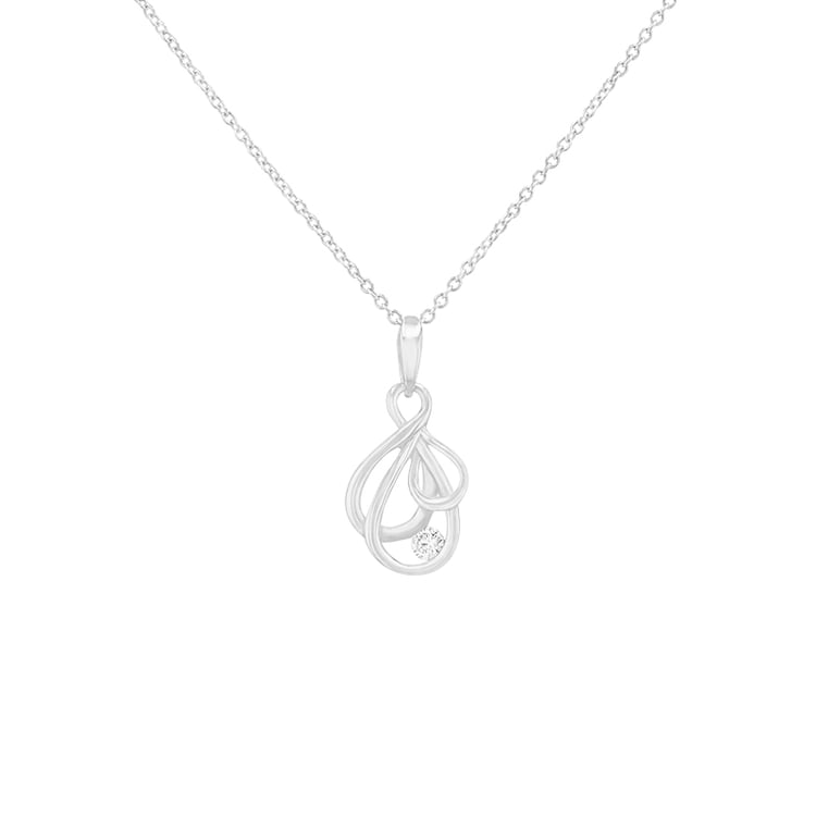 Elegantný prívesok zo zlata s diamantom Ovidia 148728