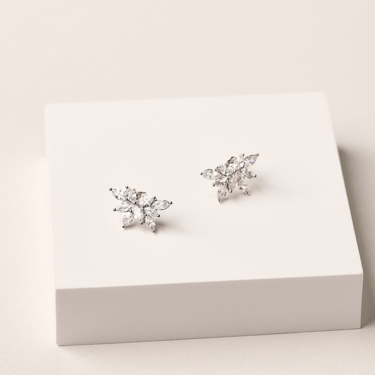 Luxusné náušnice s marquise prírodnými diamantmi Ishita 165467