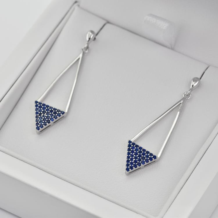 Náušnice zo striebra 26623