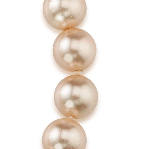 Náramok s oranžovými perlami 3143