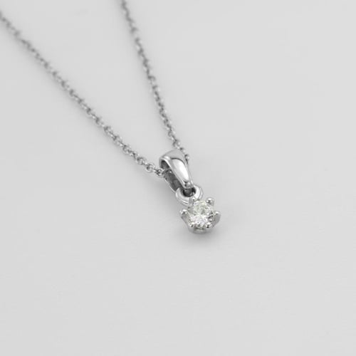 Prívesok s výberom karátovej váhy lab-grown diamantu Aliva