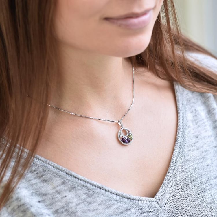 Drahokamový náhrdelník Wandeha 14346