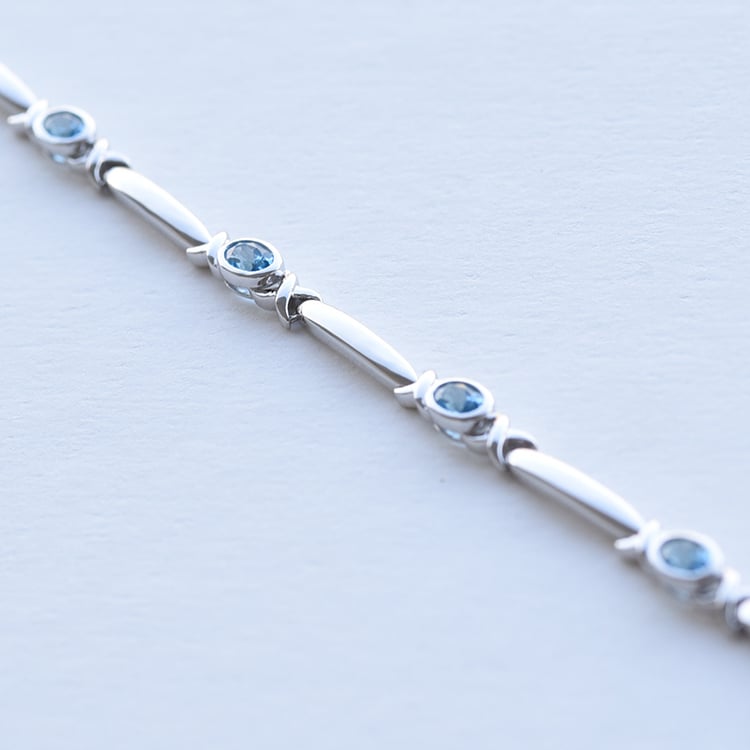 Topásový náramok 74256