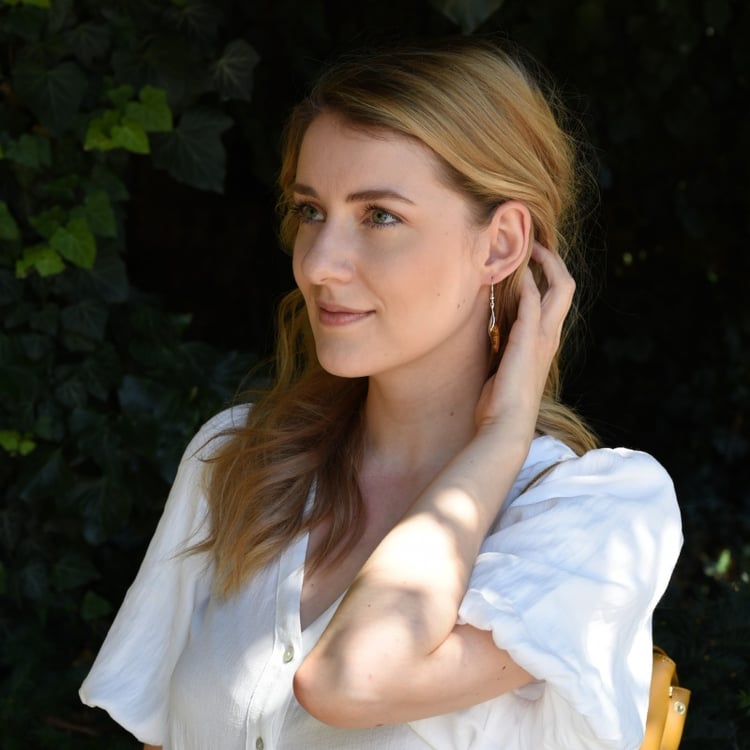  Visiace jantárové náušnice 65834