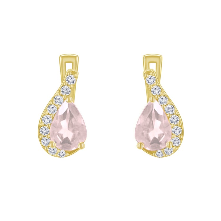 Minimalistické pozlátené náušnice 67739