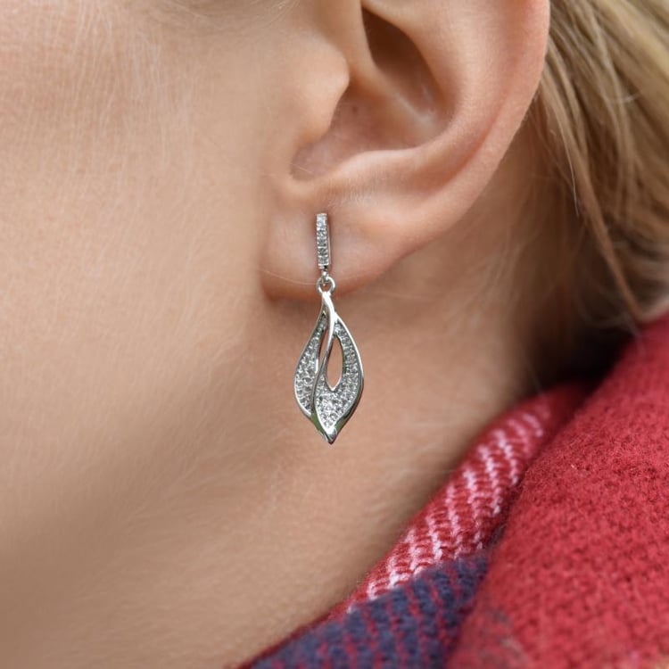 Topásové náušnice 13879