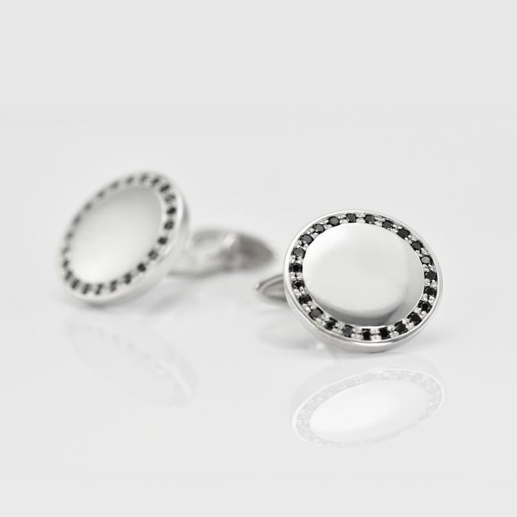 Manžetové gombíky z platiny 14012