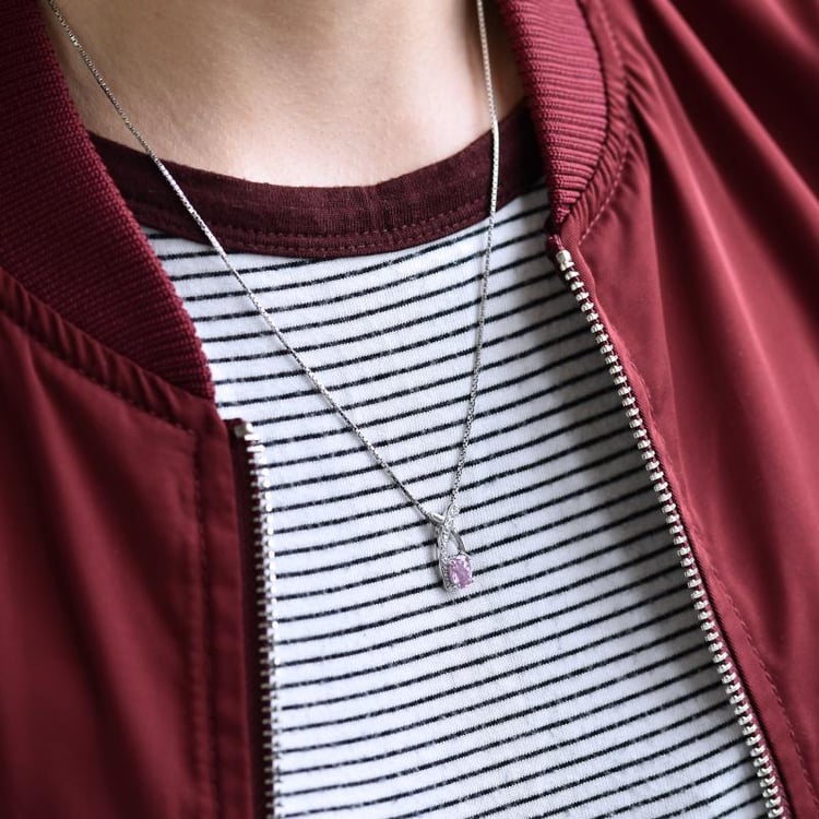 Náhrdelník so zafírom 39848