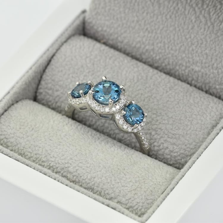 Topásový prsteň 35883