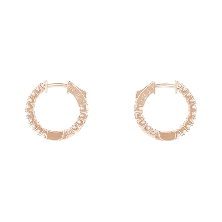 Pozlátené náušnice 81404