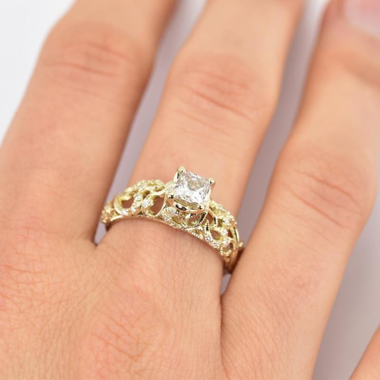 Vintage prsteň 15950