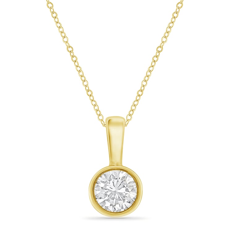 Náhrdelník s diamantmi 75668