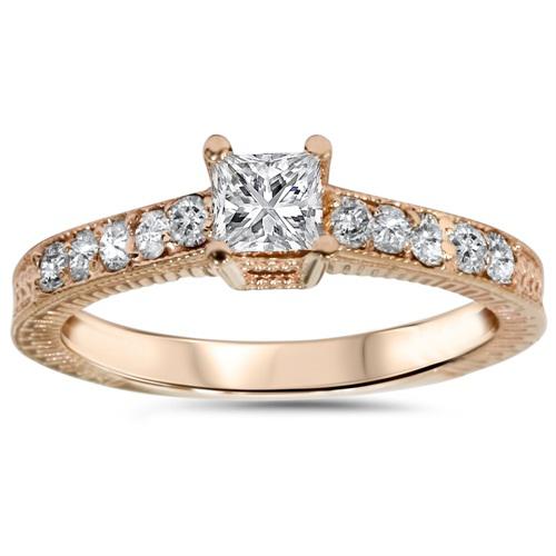 Zásnubný vintage prsteň Emele 7050