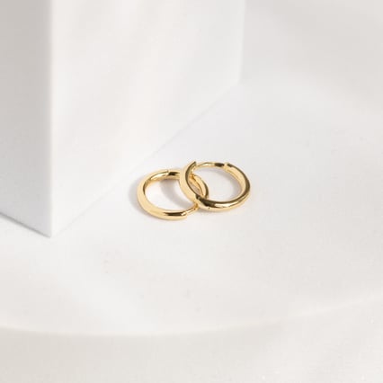 Strieborné kruhové náušnice Hiby